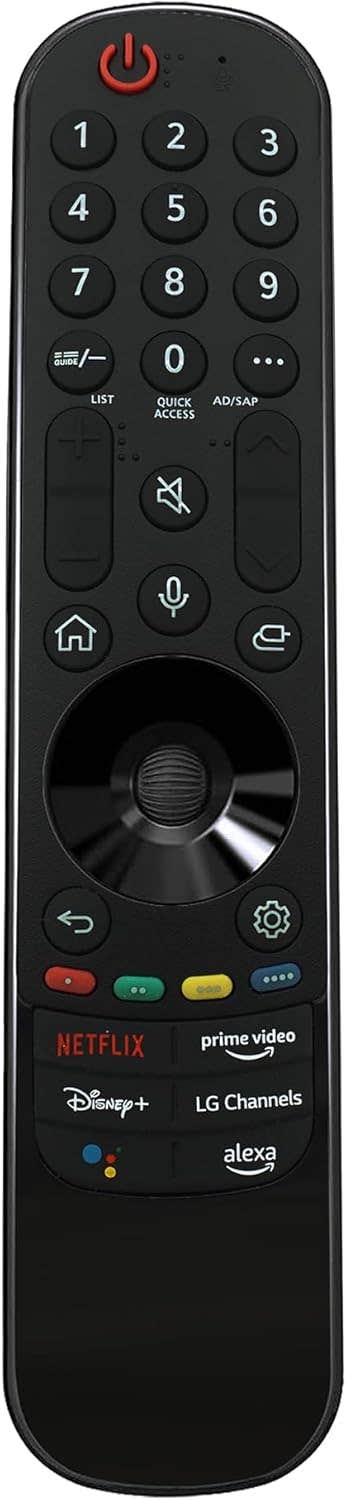 Taruimoo Magic Remote MR22GA for LG Smart TVs, with Voice and Pointer Function - Black.