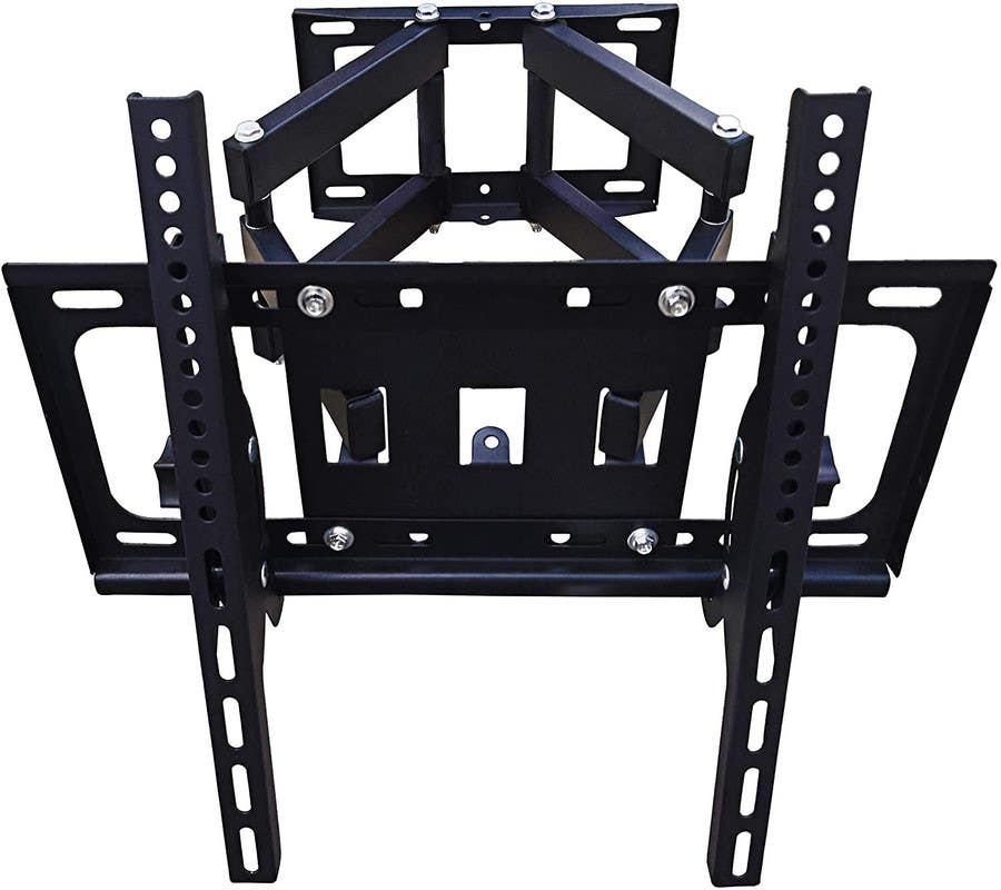Movable Metal Screen Holder, 26-55 inch - Black