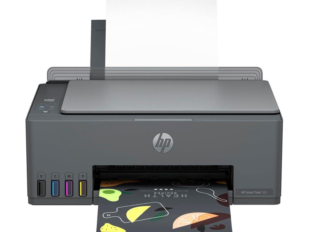 HP 4A8D4A Smart Tank 581 Wireless All In One Printer - Black