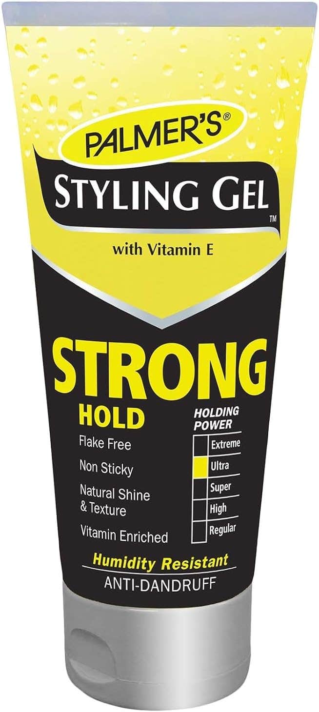 Palmer's Strong Hold Styling Gel, Anti-Dandruff, 150g