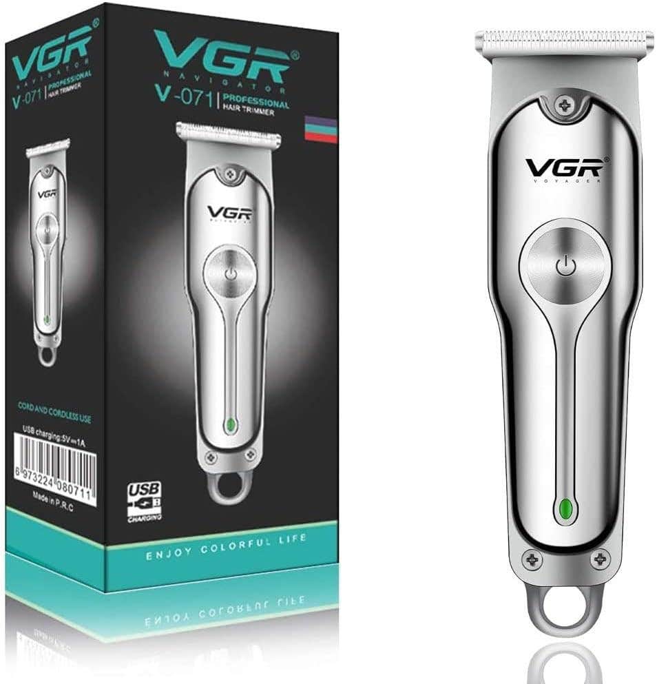 VGR V-071 Electric Shave Machine For Men - Silver