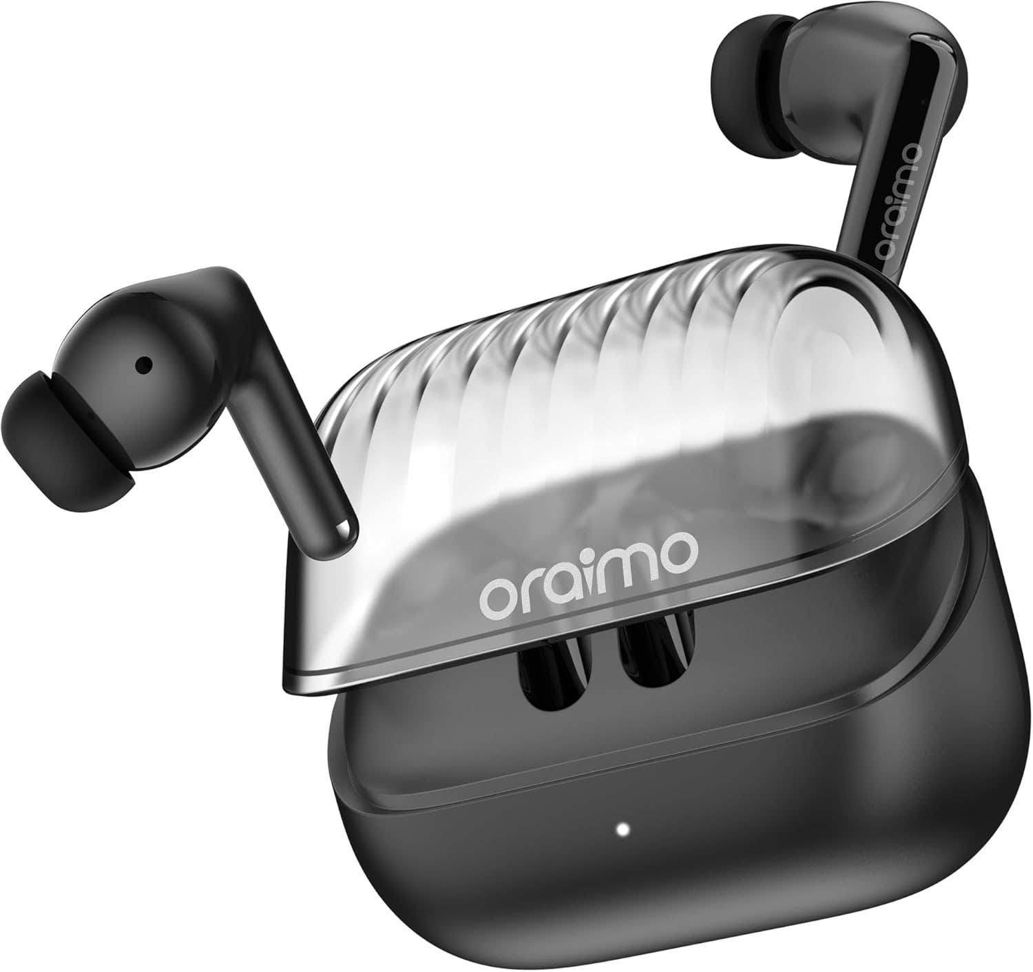 Oraimo OTW-323 SpaceBuds Neo Wireless Bluetooth Earbuds, Bluetooth 5.4 - Black