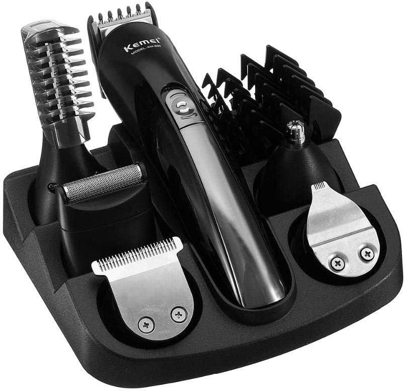 Kemei KM600 Beard Trimmer - Black