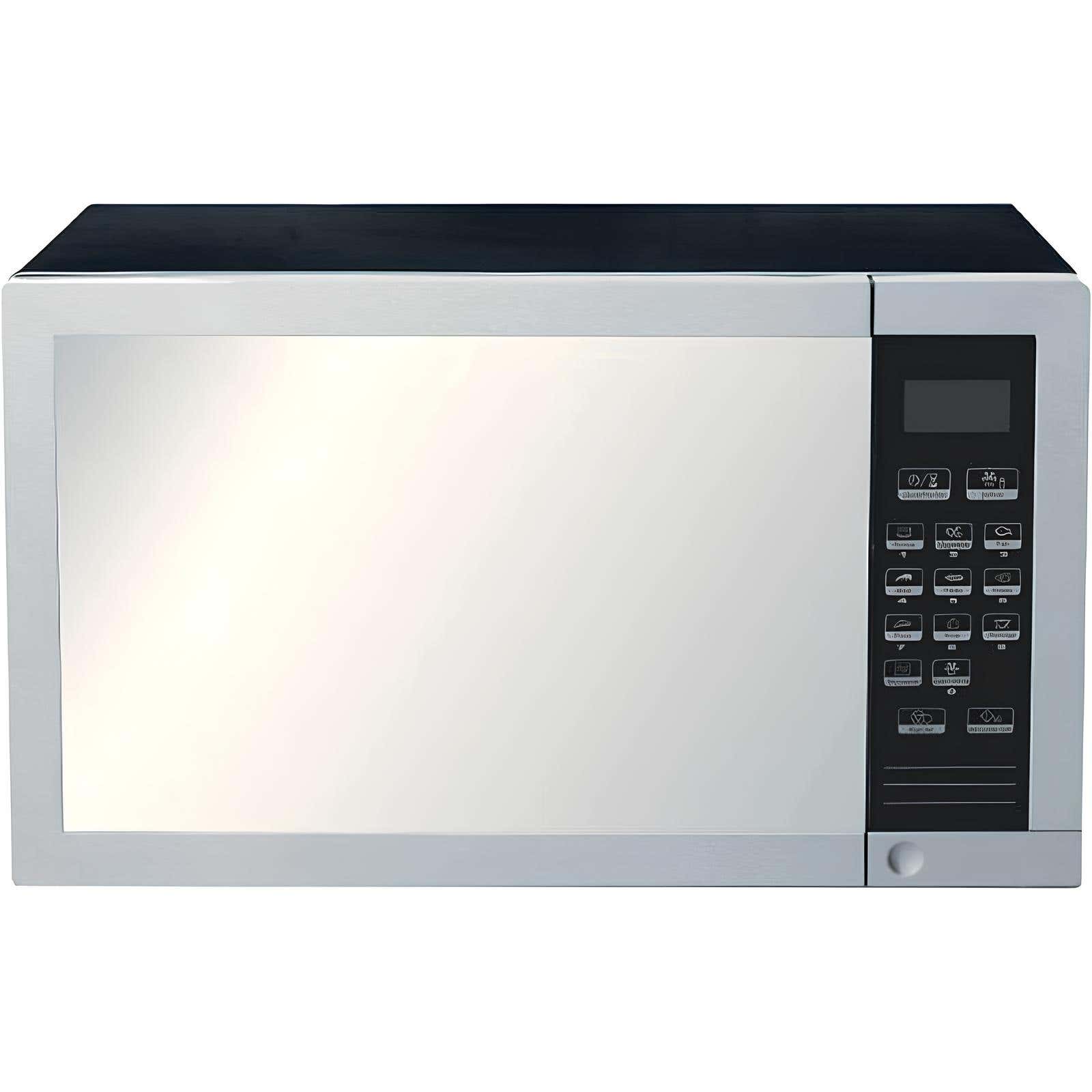 Sharp R-77At-St Microwave, 1000 Watt, 34 Liters, With Grill - Silver