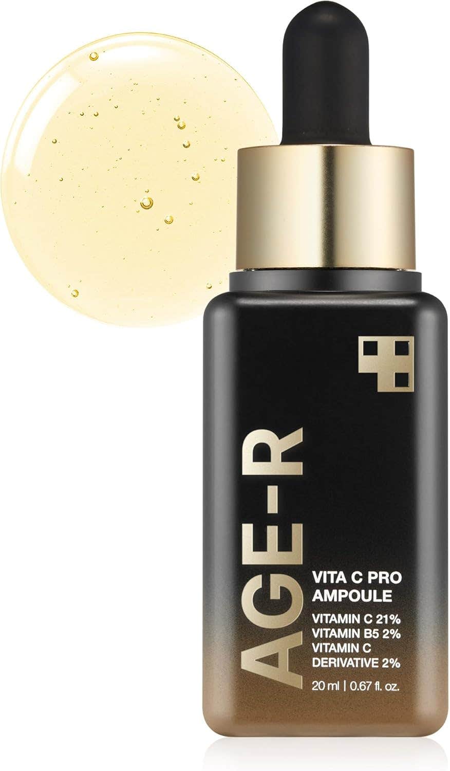 MediCube Age-R Vita C Pro Ampoule, Moisturizing and Anti-Pigmentation, 20 ml