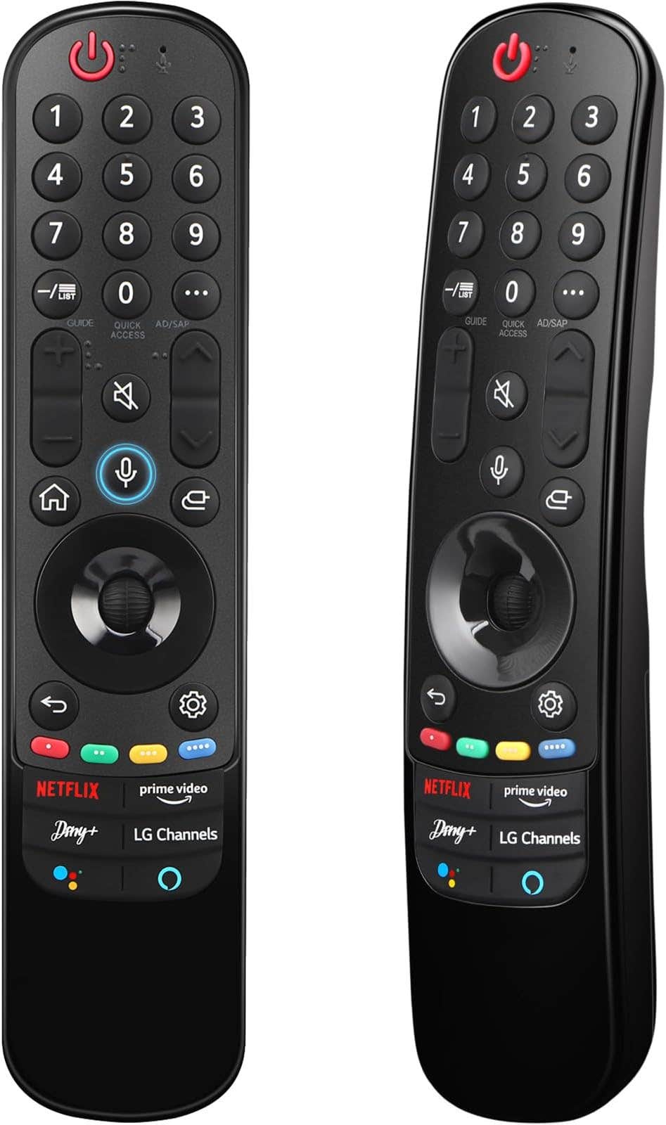 Alkia Universal Remote Control for LG Magic TV, Voice Control/Air Mouse Functions - Black.