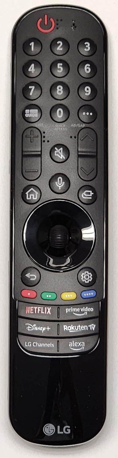 Magic Remote Control MR24GA for LG TVS with Pointer and Voice Function - Black.