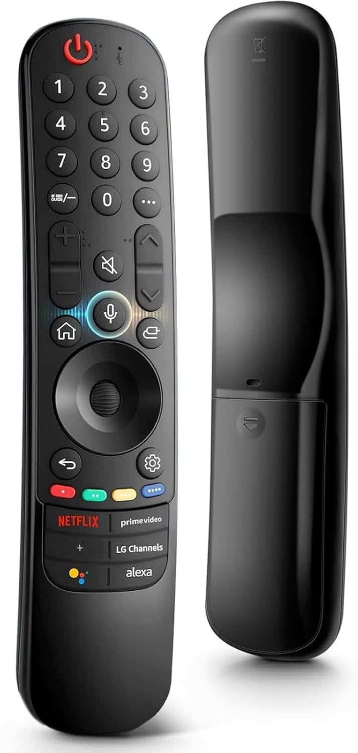 GBOKYN Magic Remote for LG Smart TV with Pointer and Voice Function - Black.