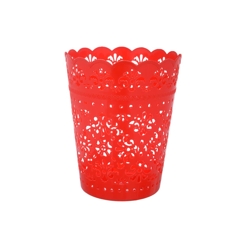 Al Wataneya Rotana Trash Bin, Size 3 - Red