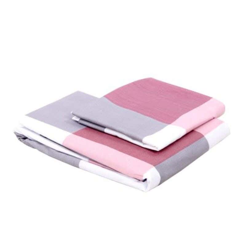 Bed sheet set, 220x240 cm, microfiber - multi-colored