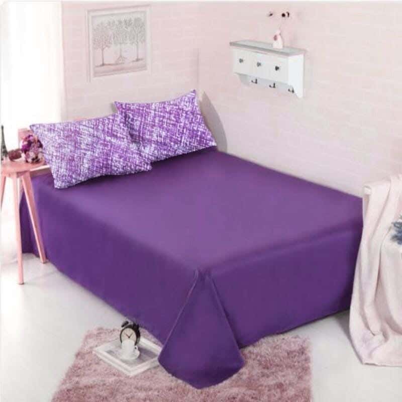 Microfiber Tiba Bed Sheet Set, 180×230 cm, Two Pieces