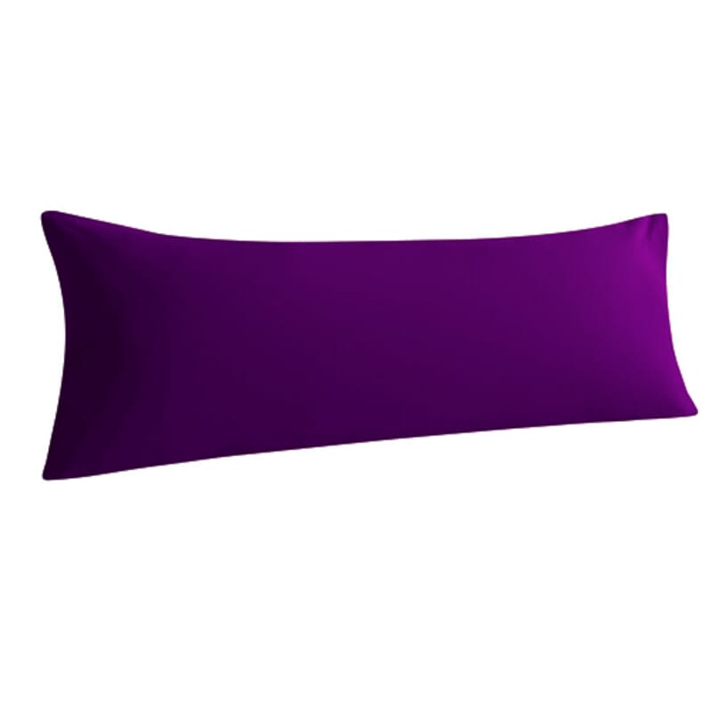 Snooze Microfiber Long Pillowcase, 40×180 cm - Mauve
