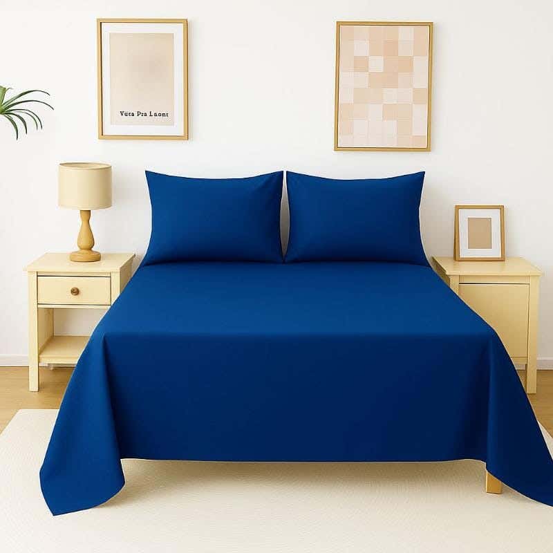 Snuz Microfiber Sheet Set, 2 Pieces, 220x180 cm - Blue