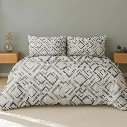 Snooze Elastic Bed Sheet Set 2 Pieces, 120 X 200 Cm + Extra Pillowcase