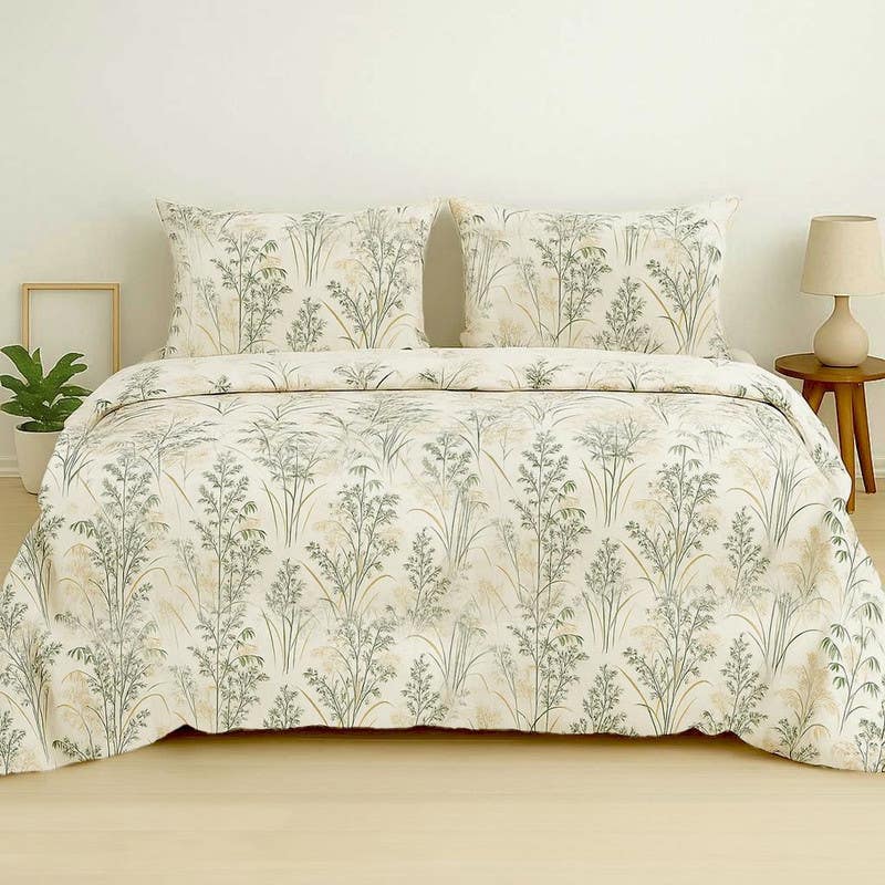 Cotton blend sheet set, 3 pieces, 700 gm - Multicolor