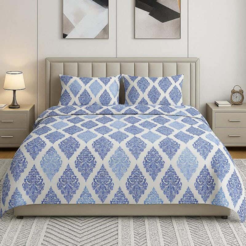 Snooze Microfiber Bed Sheet Set, 2 Pieces, 160×235 cm - Royal Design