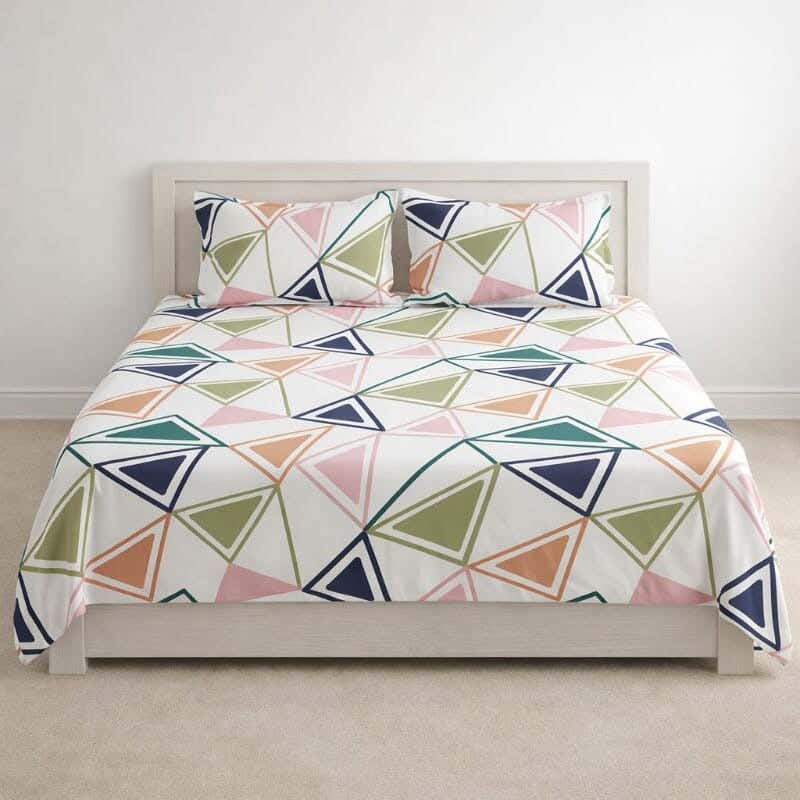 Snuz Bed Sheet Set, 220x235 cm, Cotton - Multicolor