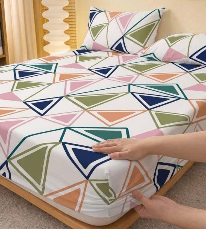 Pastik Snuz Bed Sheet Set, 100x200 cm, Cotton - Multicolor