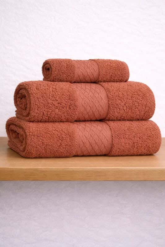 Snuz Towel Set, 33x33 cm, Cotton - Orange