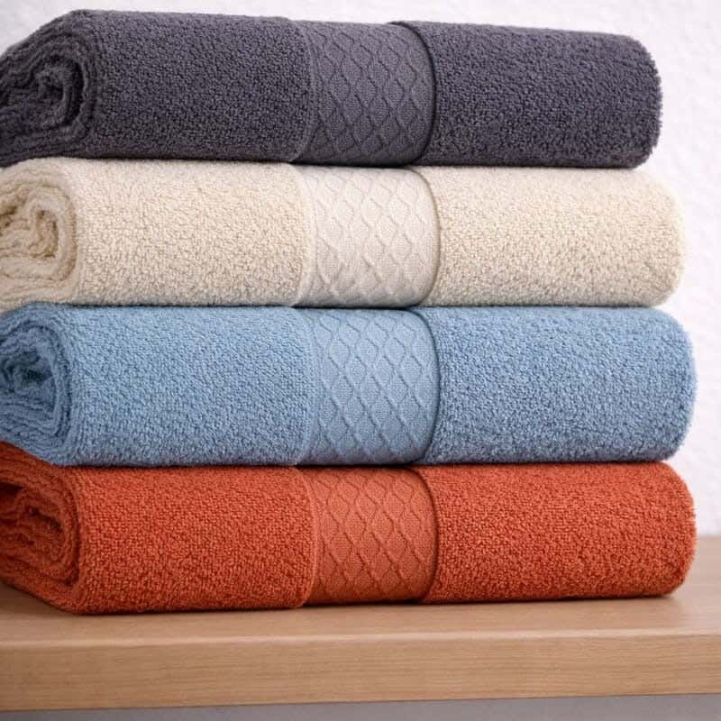 Snuz face towel, 100x50 cm, cotton - multi-colored