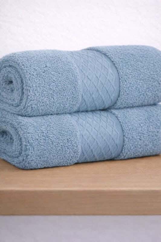Snuz face towel, 100x50 cm, cotton - blue