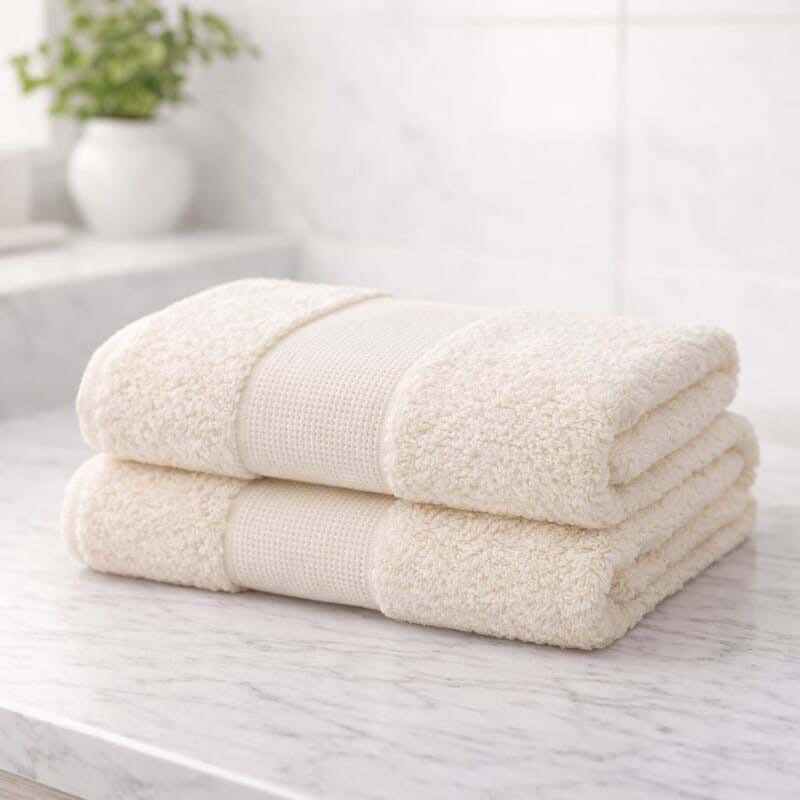 Snuz Hand Towel, 33x33 cm, Cotton - Off White