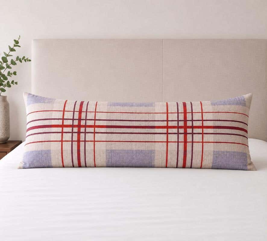 Long Pillowcase, Cotton Blend, Snooze, 40×160 cm, 1 Piece - Classic Design