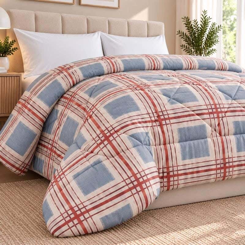 Snooz Winter Quilt, 180x220 cm, Cotton Blend - Multicolor