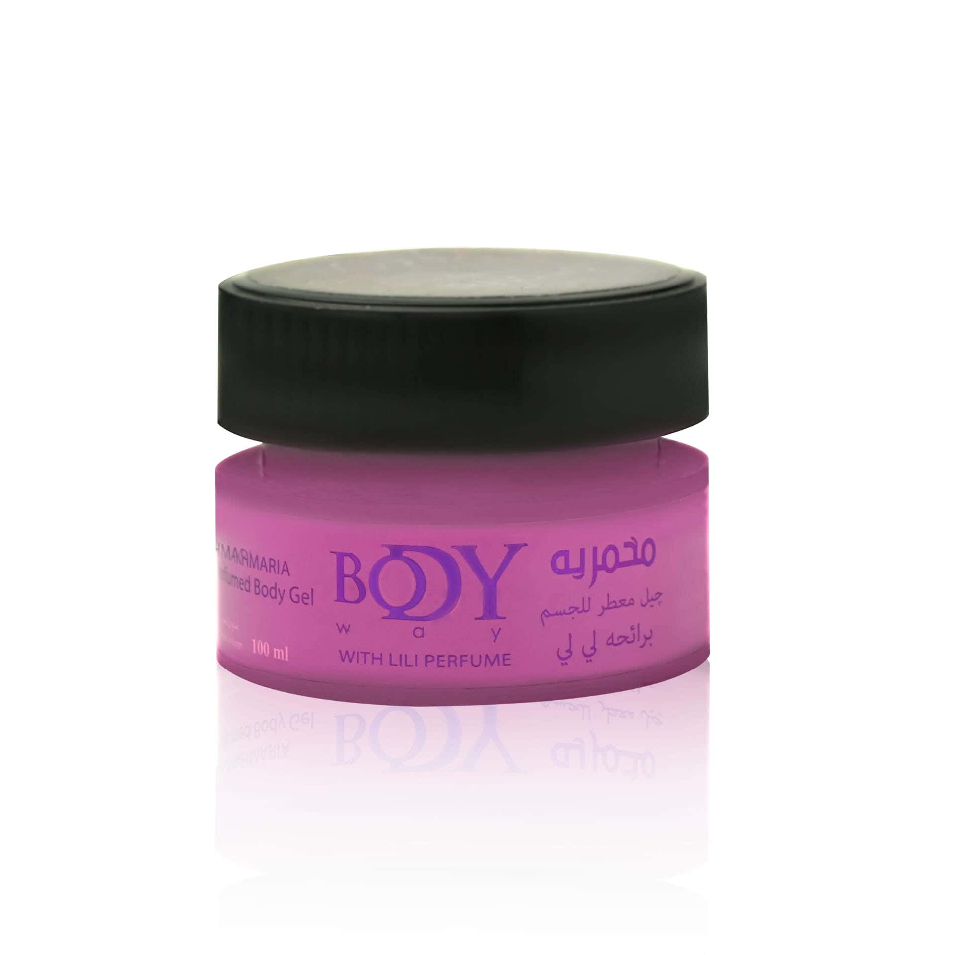 Perfumed body gel and body mist with Lily fragrance, for women - 100g