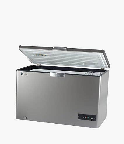 Penguin Horizontal Deep Freezer, 404 Liters, ES461-L - Grey