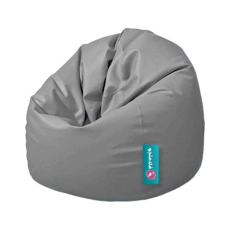 Flamingo Bean Bag, 80×60 cm - Grey