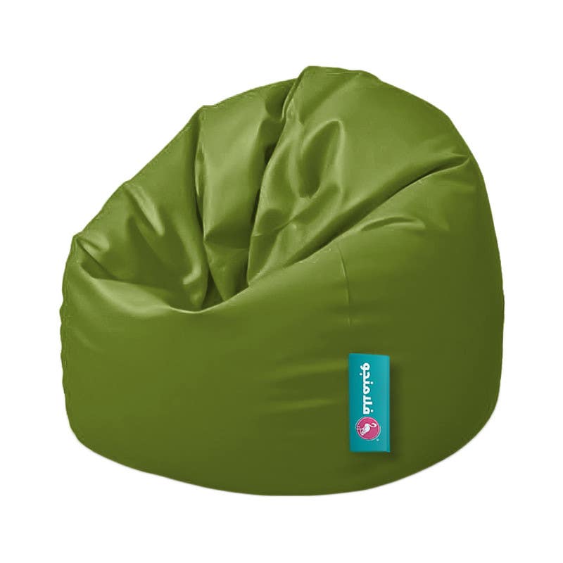 Flamingo Bean Bag, 80×60 cm - Green
