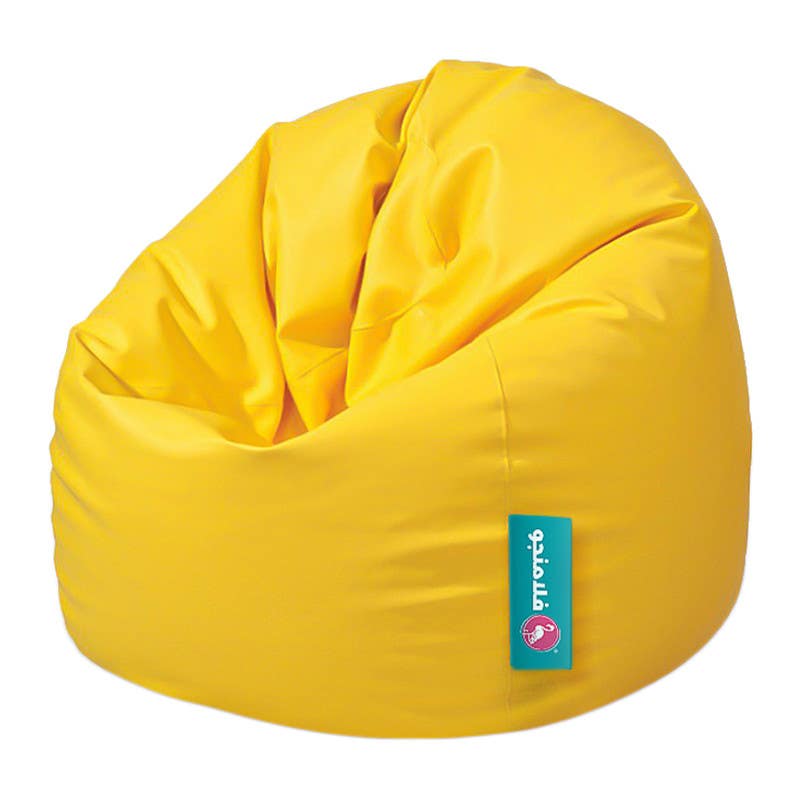Flamingo Bean Bag, 110 ×80  cm - Yellow