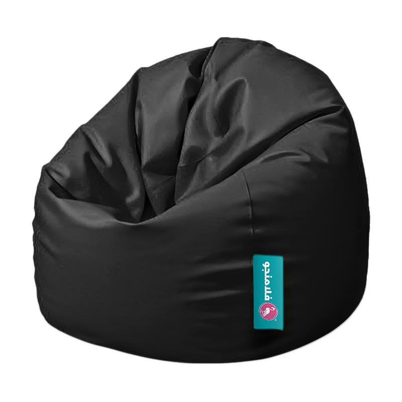 Flamingo Bean Bag, 110 ×80  cm - Black