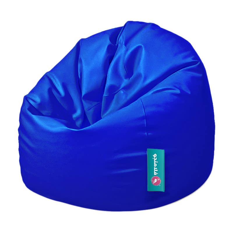 Flamingo Bean Bag, 80×60 cm - Blue