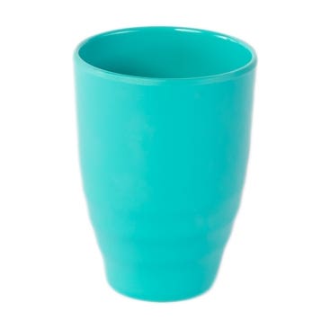 Bright Designs Cups Set, Melamine, 10×7 cm, 6 Pieces - Turquoise