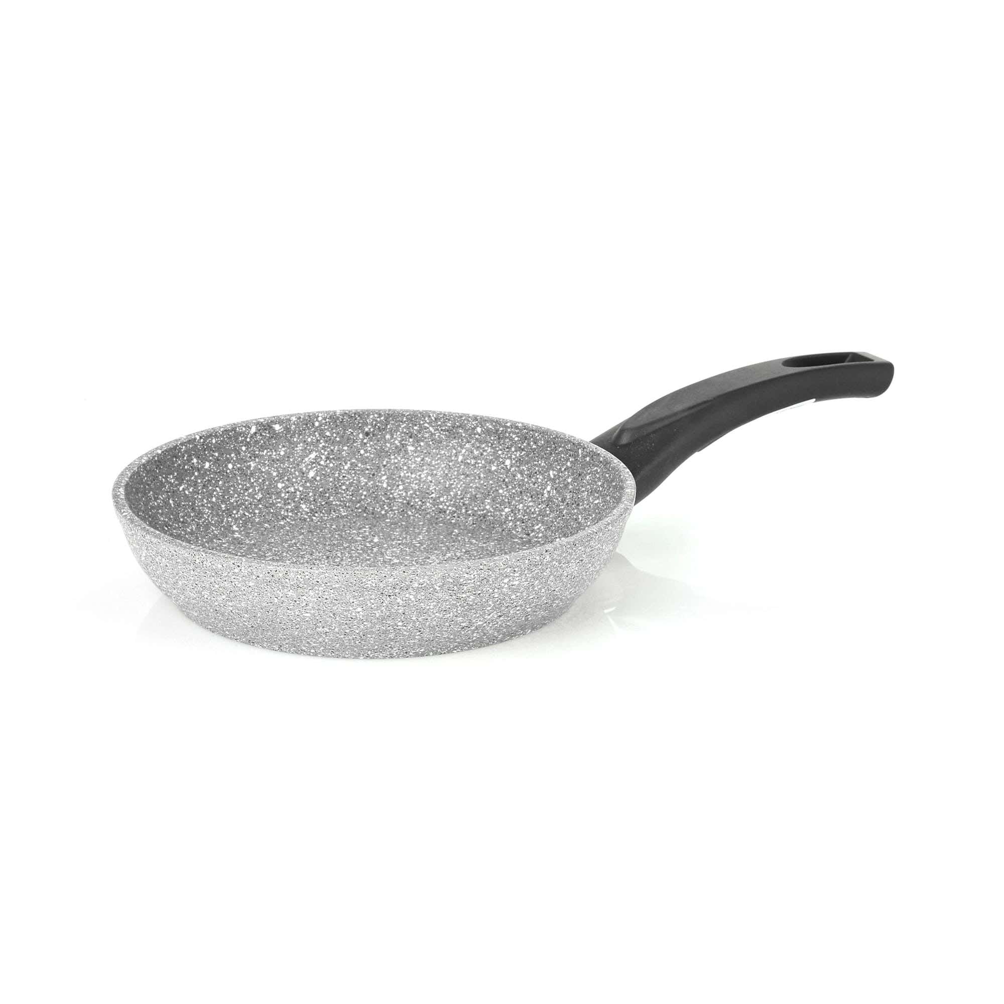 Bio-Granite Cookin' Frying Pan, 24Cm - Stone Grey