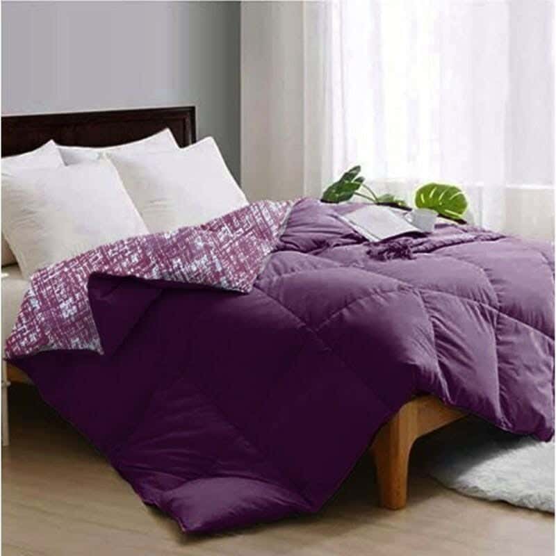 Microfiber Tiba Double-Faced Winter Quilt, 220×240 cm, One Piece