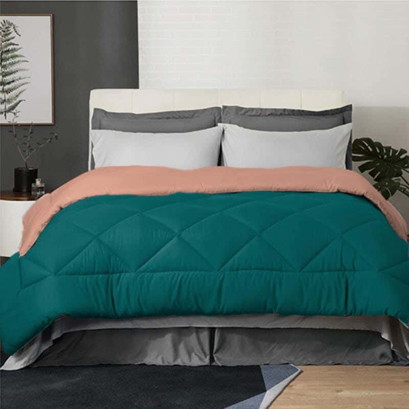 Taiba Double-Faced Microfiber Quilt, 160 x 235 cm, 1 Piece