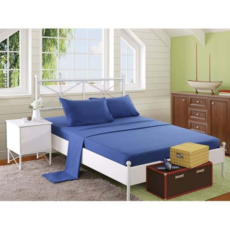 Microfiber Snooze Elastic Bed Sheet Set, 100×200+30 cm, Two Pieces