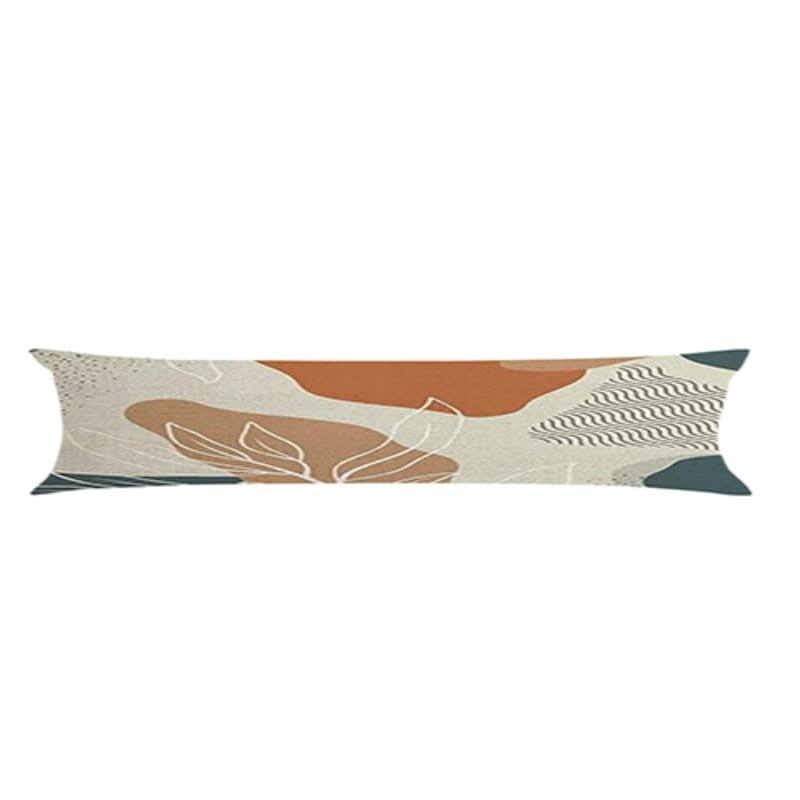 Blended Cotton Fabric Snooze Long Pillowcase, 40×120 cm, One Piece