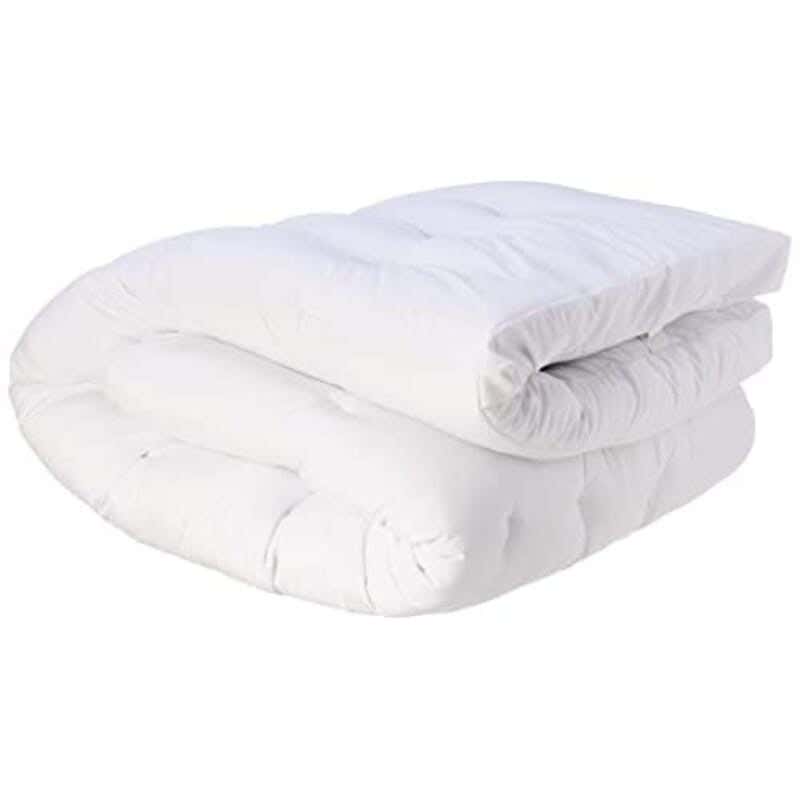 Snooz Fiber Mattress Topper, 100 X 195 Cm - White
