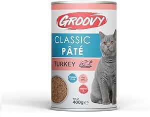 GROOVY Feline Classic Turkey Pâté, 400g