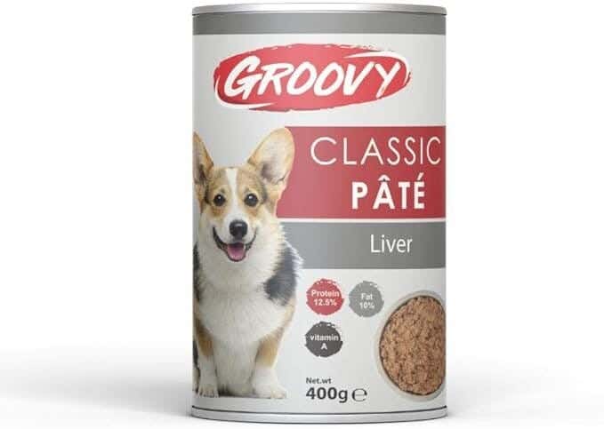 GROOVY Classic Dog Liver Pâté, 400g
