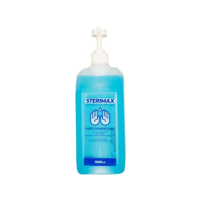 Sterimax Hand Disinfectant Liquid, 1 Liter