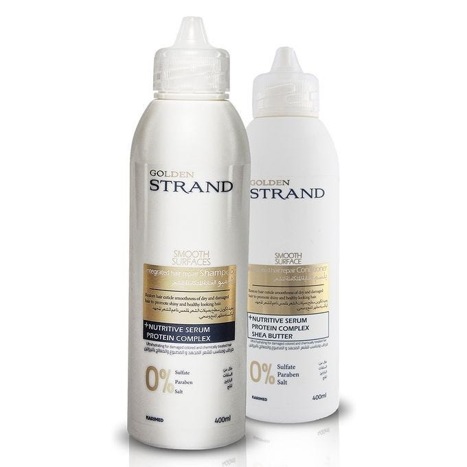 Golden Strand Integrated Shampoo & Conditioner Free Sulfate, 400ML