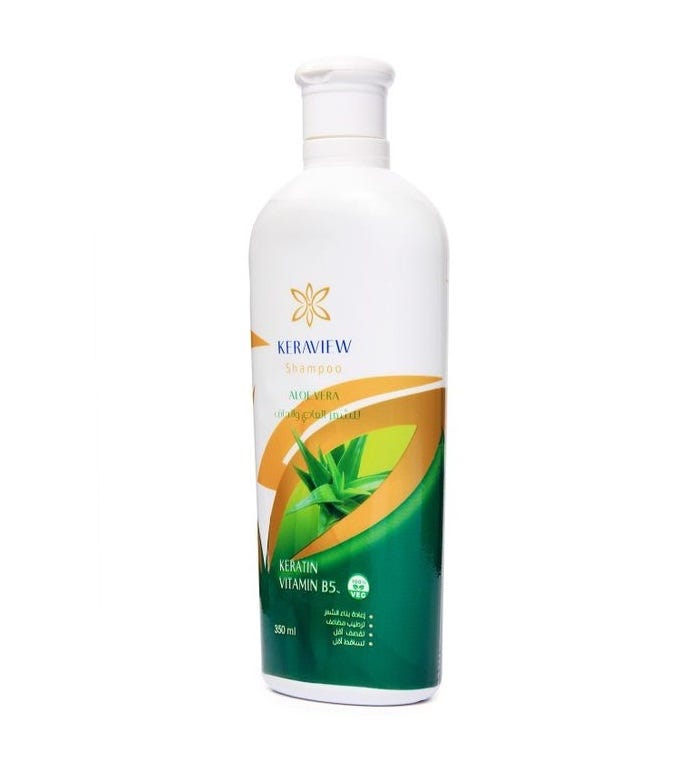 Keraview Keratin Shampoo With Aloe Vera For Dry Hair, 350ml