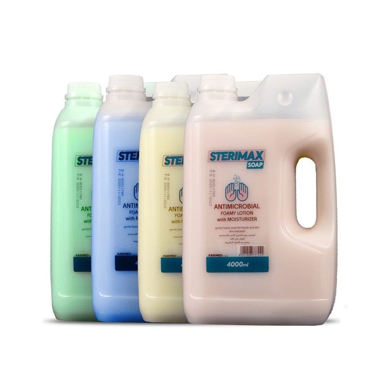 Sterimax Antiseptic Hand Wash, 4 Liter, 4 Package
