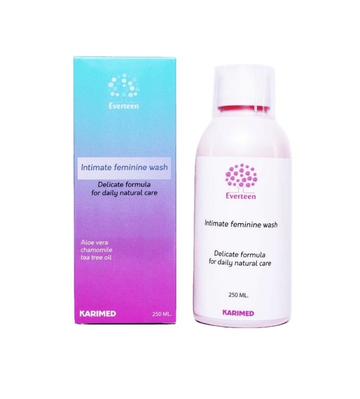 Everteen Intimate Feminine Wash And Moisturizer, 250ML