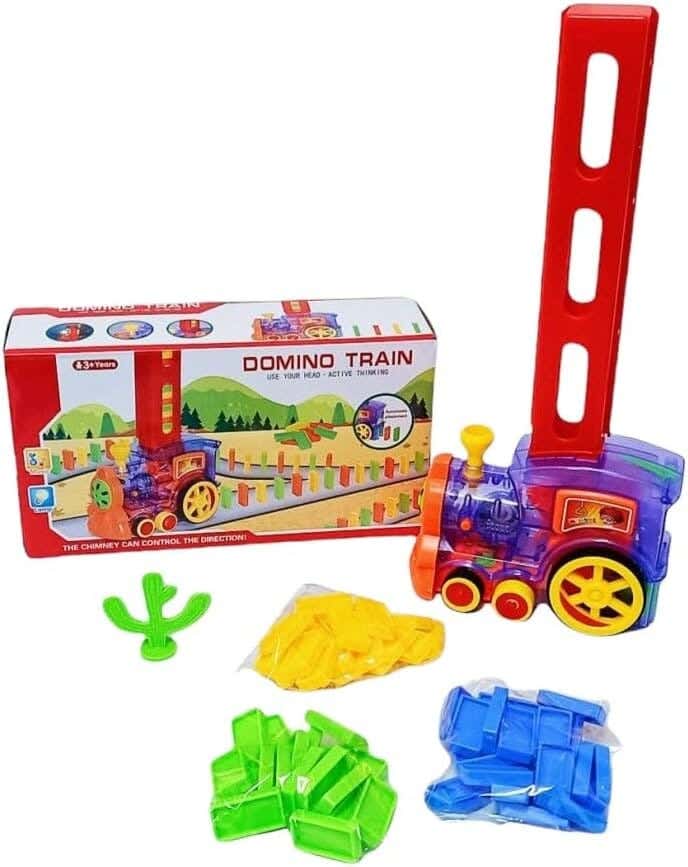 Alsafwa T-99 Domino Train Toy - Multicolor